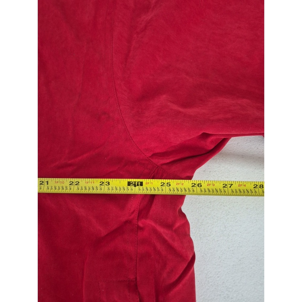 Monterey club Jacket Mens XL Red Golf My Way Long Sleeve Full Zip NEW - Picture 9 of 11